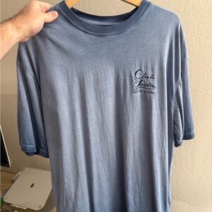 Scotch & Soda Faded Blue Short Sleeve Tee